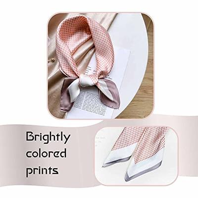 Roizsx Fashion Hair Scarf for Women Lightweight Silk Feeling Head