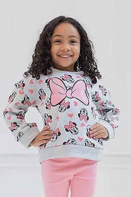 Girls White Disney's Minnie Mouse Sweatshirt and Leggings Set