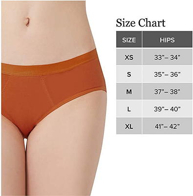 Plus Size Period Underwear For Women, 3 Pack Women Period Pants Leak Proof Postpartum  Panties