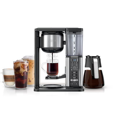 Cuisinart 12-Cup, Black Stainless Coffee Center 2 in. 1-Coffee Maker  SS-16BKS - The Home Depot