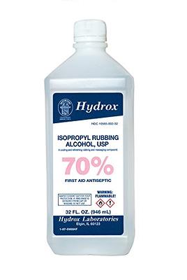 Brand - Solimo 91% Isopropyl Alcohol First Aid Antiseptic Spray  Bottle, 10 Fluid Ounce (Pack of 6)