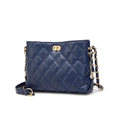EVVE Quilted Crossbody Bags for Women - Stylish Camera Bag with Tassel -  Lightweight Medium Size Shoulder Purse
