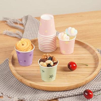 Comfy Package Small Paper Cups 3 Oz Disposable Cups for Espresso