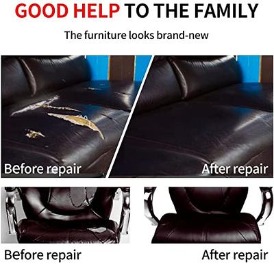Leather Repair Tape,Self-Adhesive Patch kit 8.3x11 for Sofa Car