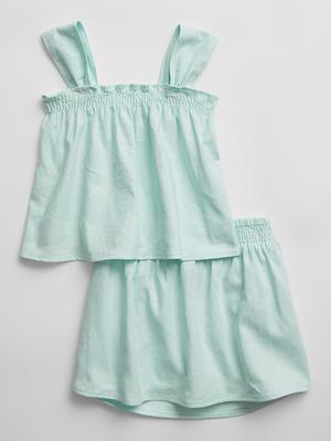 Casual Matching Two-piece Set, Square Neck Tank Top & Solid Shorts Outfits,  Women's Clothing - Temu