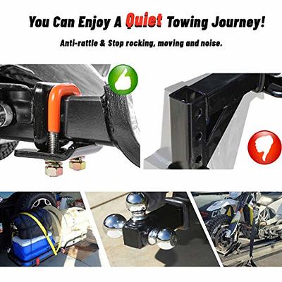 Sulythw 2024 New Upgraded Tractor Clamp on Trailer Hitch, Clamp-on Tractor  Bucket Hitch 2 Ball Mount Receiver Adapter for Kubota Tractor Bucket