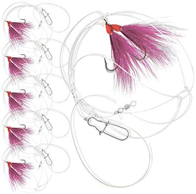 Uncle Mo's Tackle - 5 Pack Fluke Flounder Ocean Hi/Lo Hey Now Rig