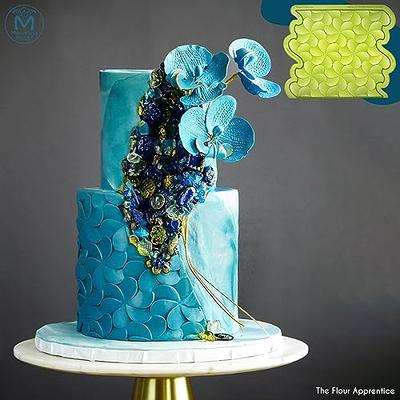 Marvelous Molds Pirouette Floral Simpress Silicone Mold for Cake
