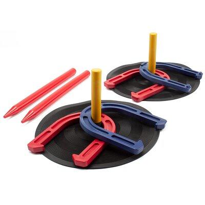 Champion Sports Rubber Horseshoe Set