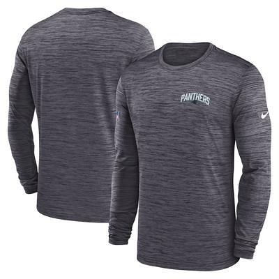 Men's Nike Gray Dallas Cowboys Sideline Velocity Athletic Stack Performance  Long Sleeve T-Shirt