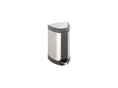 Toledo Metal Spinning Cleanline Receptacle Trash Can