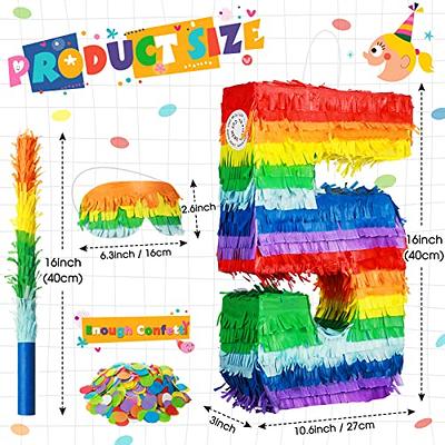 Boho Rainbow Birthday, Rainbow Party Decorations, Happy Birthday Confe