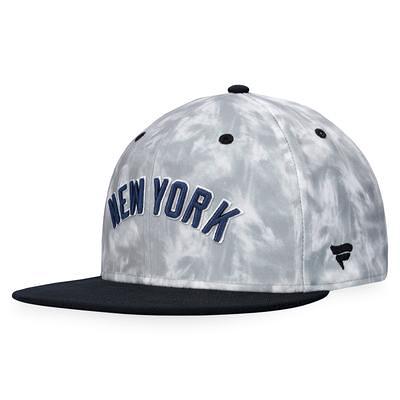 Men's Fanatics Branded Navy/Gray New York Yankees Iconic League Patch  Snapback Hat