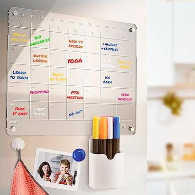 Homelux Theory Premium Acrylic Magnetic Calendar for Fridge