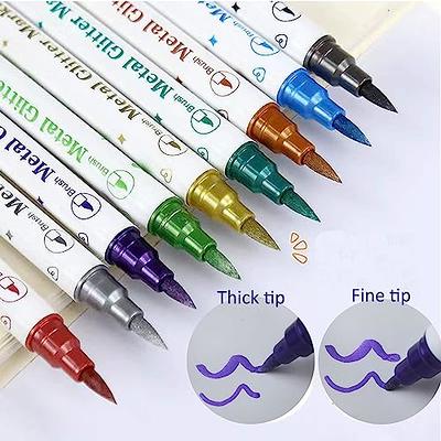 Betytattoo Temporary Tattoo Markers for Skin - Dual-End Tattoo
