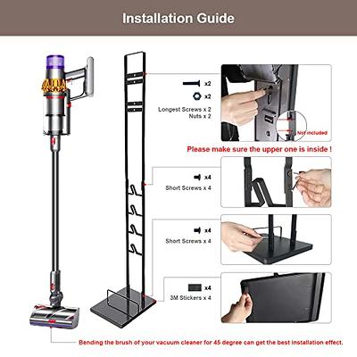 Organizer for Dyson Accessories V15 V12 V11 V10 V8 V7 Tool Attachment  Storage Rack Holder for Dyson. No Drilling, No Screws 