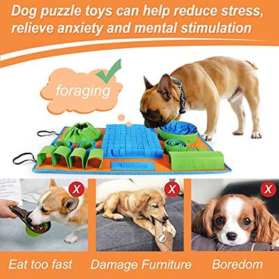 Pet Snuffle Mat For Dogs Sniff Mat Dog Enrichment Toys Mental Stimulation  Boredom Play Mat For Small Medium Dogs