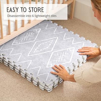 Childlike Behavior Baby Play Mat Tiles - Non Toxic Foam Floor Mat