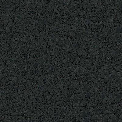 American Floor Mats Fit-Lock 3/8 Inch Heavy Duty Rubber Flooring -  Interlocking Rubber Tiles (24 x 24 Tile) Solid Black 6' x 8' Set (12  Tiles Total)