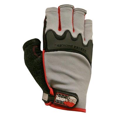 Husky Oversize Medium Pro Fingerless Magnetic Mechanics Glove, Black