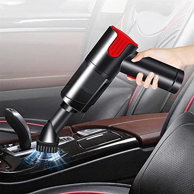 AZHZOLSK Dust Buster Upgrade Handheld Vacuum Cordless Rechargeable Handheld  Vacuums 12000PA-14000PA High Power with Power Display for Car, Home