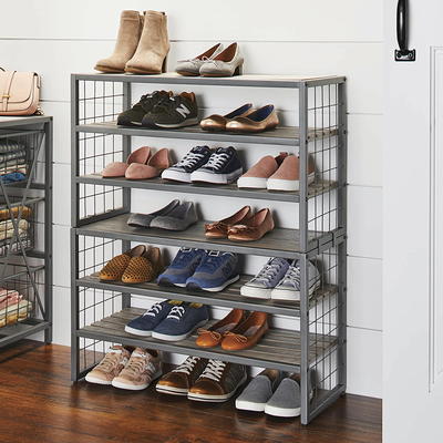 Hastings Home 3-Tier, 18 Pair Shoe Storage Rack