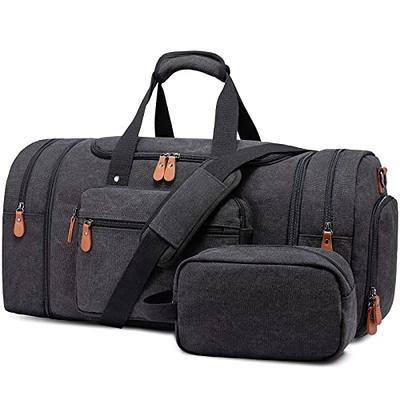 Wildroad 50L Travel Duffel Bag, Expandable Canvas