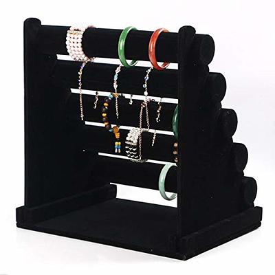 ChezMax 5 Tier Removable Jewelry Stand Bracelet, Necklace, and Watch Holder  Display Rack - Yahoo Shopping