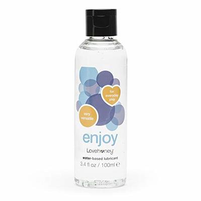  Lovehoney Enjoy Gentle Water Based Lube Gel - Gel Lube for Men,  Women & Couples - Versatile Slick Personal Lubricant & Licks - 8.5 fl oz :  Health & Household