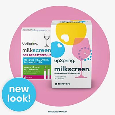 Milkscreen Home Breast Milk Alcohol Test Strips - 8 count