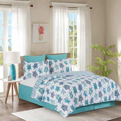 Levtex Home Bay Islands Quilt Set - Cotton Twin/Twin XL / Coral