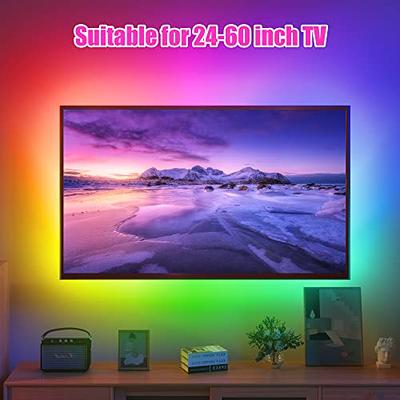  Loycco 2023 Upgrade TV LED Backlight Syncs with TV Picture,  Music and Video Games, No Wi-Fi & No APP Required, Plug and Play, HDMI Sync  Box and RGBCW+IC LED Strip Lights