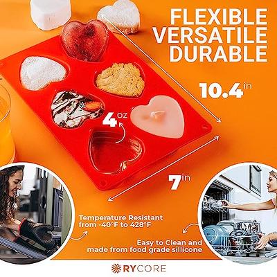 Acidea Nonstick Silicone Bakeware Set, 7set Baking Cake Pan, Economical BPA  Free Heat Resistant Bakeware Suppliers Tools Kit with Silicone Brush for