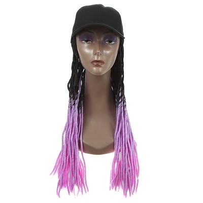  AynnQueen Baseball Cap with Hair Extensions for Women