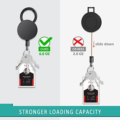 KEY-BAK Retractable ID Badge Holders & Heavy Duty Key Chains