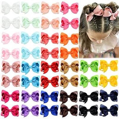 2Pcs Long Ribbon Hair Bows for Girls Hair Clip Silk Hair Bow Ribbon Hair  Accessories for Baby Toddlers Infant Teens Kids (Black) - Yahoo Shopping