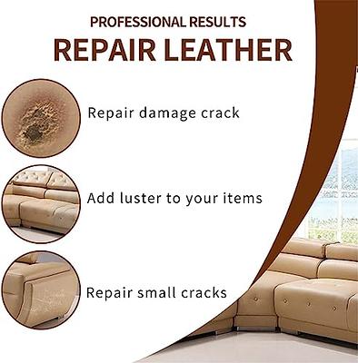 Leather Repair Kits for Couches - Vinyl Repair Kit, Leather Repair Kit,  Furniture Repair Kit - Leather Scratch Repair for Refurbishing for  Upholstery, Couch, Boat, Car Seats - Leather Dye 