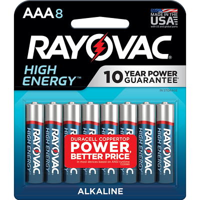 Great Value Alkaline AAA Batteries (8 Count)