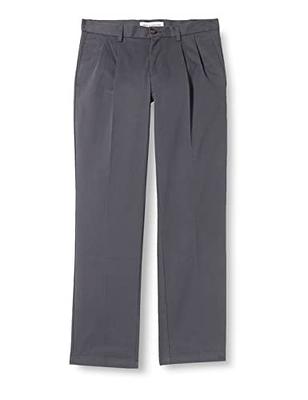 St. John's Bay Universal Wrinkle Free Easy Care Mens Classic Fit Flat Front  Pant