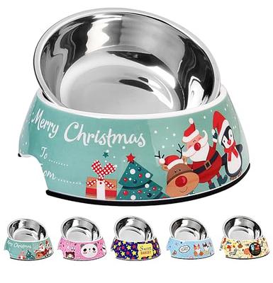 Slow Feeder Dog Bowl Food grade 304 Stainless Steel Dog Bowl - Temu