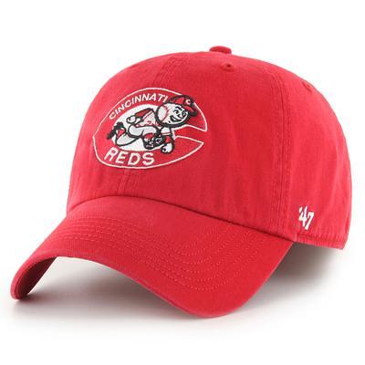 Mr Redlegs Cincinnati Reds City Connect Viking Hat Home Run Celebratio FOCO