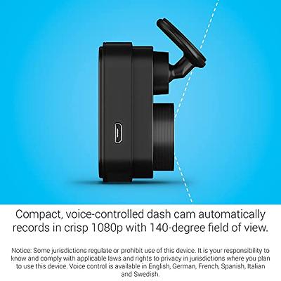  Garmin Dash Cam Mini, Car Key-Sized Dash Cam, 140-Degree  Wide-Angle Lens, Captures 1080P HD Footage, Very Compact with Automatic  Incident Detection and Recording (Renewed) : Electronics