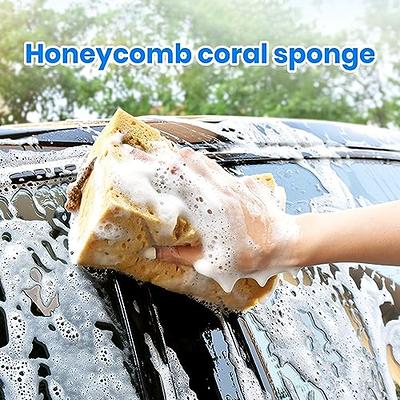 Car Wash Sponge Cleaning Sponges Car Large Honeycomb Wash Sponge