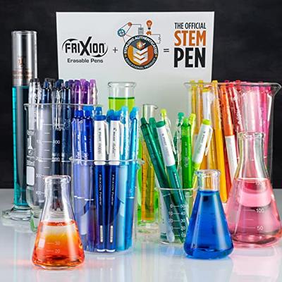 Refill for Pilot FriXion Erasable, FriXion Ball, FriXion Clicker and FriXion  LX Gel Ink Pens, Fine Tip, Black Ink, 3/Pack