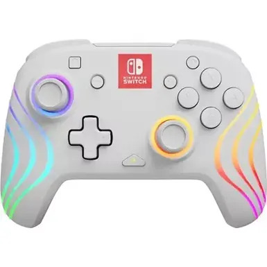 PDP Afterglow Deluxe LED Wireless Power Nintendo Switch Pro Controller,  Switch Lite/OLED Compatible 