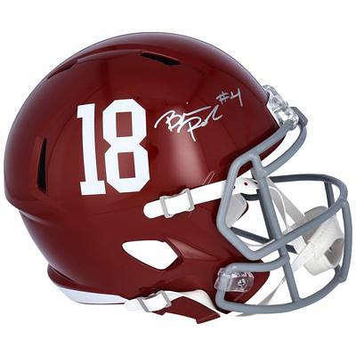 Tua Tagovailoa Alabama Crimson Tide Autographed Riddell Speed Mini Helmet