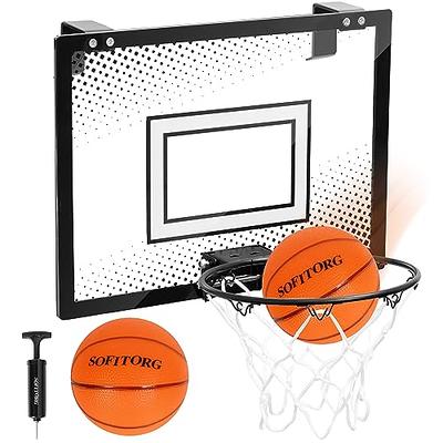 Over The Door Pro Mini Basketball Hoop, For Kids, Adults, And