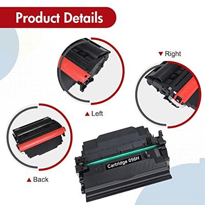 056H 056 Toner Cartridge 1-Pack Black Compatible Replacement for