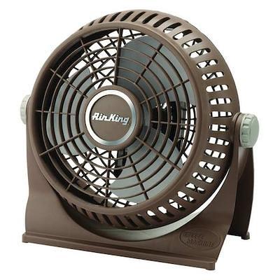 Air King 18 Wall Mount Fan, Oscillating, 3 Speeds, 120V AC