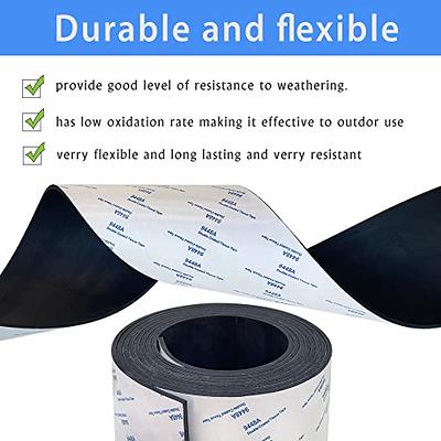 Neoprene Rubber Sheet Roll - 1/8 Inch Thick x 12 Inch Wide x 2 Feet Long  Solid Rubber Gasket Seal for DIY Gaskets, Pads, Seals, Crafts, Flooring